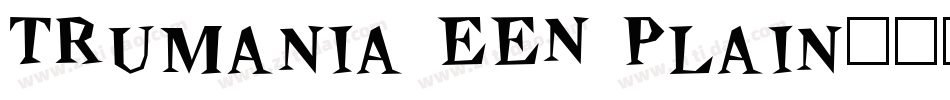 Trumania EEN Plain字体转换